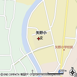 相生市立矢野小学校周辺の地図
