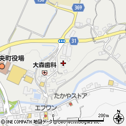 岡山県加賀郡吉備中央町豊野105周辺の地図