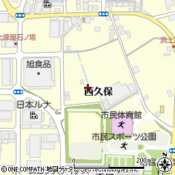 京都府八幡市上津屋西久保周辺の地図