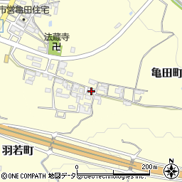 三重県亀山市亀田町50周辺の地図