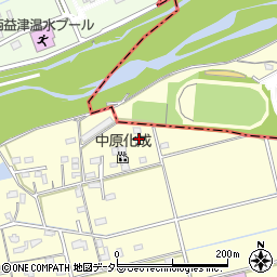静岡県藤枝市築地16周辺の地図