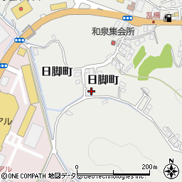 島根県浜田市日脚町204-2周辺の地図