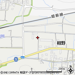 兵庫県姫路市相野周辺の地図