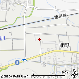 兵庫県姫路市相野周辺の地図