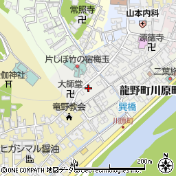 井口ガラス店周辺の地図