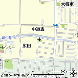 京都府城陽市平川広田34周辺の地図