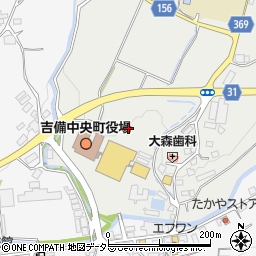 岡山県加賀郡吉備中央町豊野20周辺の地図