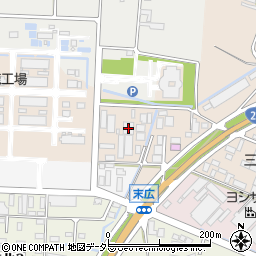 三愛紙業株式会社周辺の地図