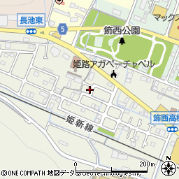 兵庫県姫路市飾西47-4周辺の地図