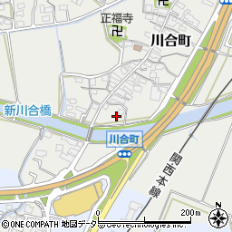 三重県亀山市川合町78周辺の地図