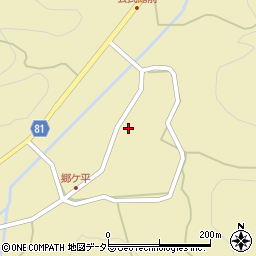愛知県新城市黄柳野郷ケ平430周辺の地図
