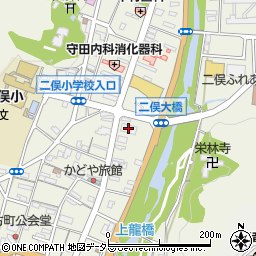 浜松磐田信用金庫二俣支店周辺の地図