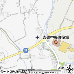 岡山県加賀郡吉備中央町竹荘814周辺の地図