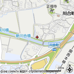 三重県亀山市川合町153周辺の地図
