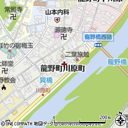 兵庫県たつの市龍野町川原町周辺の地図