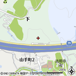 大阪府高槻市下周辺の地図