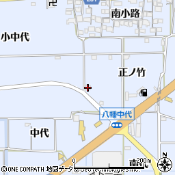 京都府八幡市戸津正ノ竹240周辺の地図