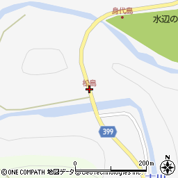 松島周辺の地図