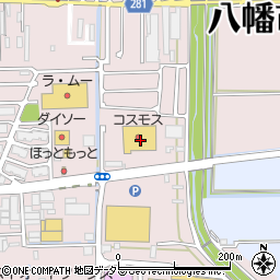 京都府八幡市八幡盛戸90周辺の地図