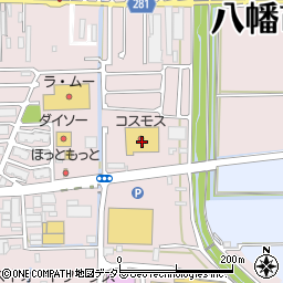 株式会社コスモス薬品　ドラッグストアコスモス松花堂店周辺の地図