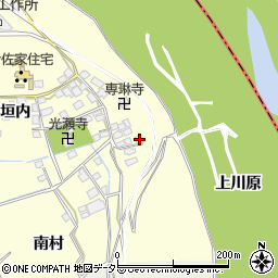 京都府八幡市上津屋浜垣内6周辺の地図