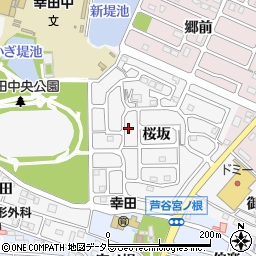 愛知県額田郡幸田町菱池桜坂9周辺の地図