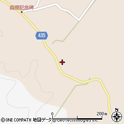 広島県三次市君田町東入君1121周辺の地図