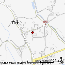 岡山県加賀郡吉備中央町竹荘1033-3周辺の地図