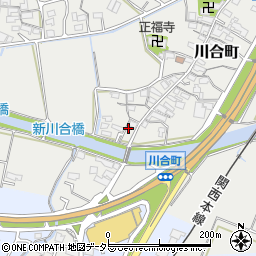 三重県亀山市川合町149周辺の地図
