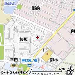 愛知県額田郡幸田町菱池桜坂20周辺の地図