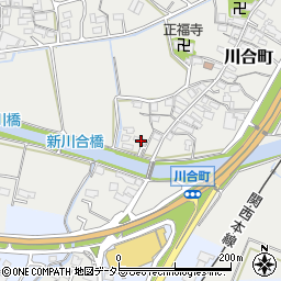 三重県亀山市川合町151周辺の地図