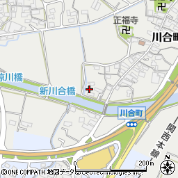 三重県亀山市川合町155周辺の地図