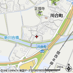 三重県亀山市川合町82周辺の地図