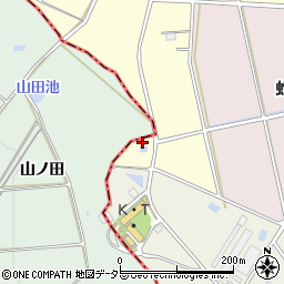 武豊北部第２揚水機場周辺の地図