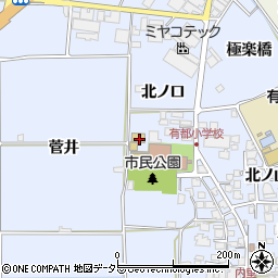 京都府八幡市内里北ノ口22周辺の地図