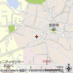 兵庫県小野市広渡町周辺の地図