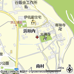 京都府八幡市上津屋浜垣内42周辺の地図