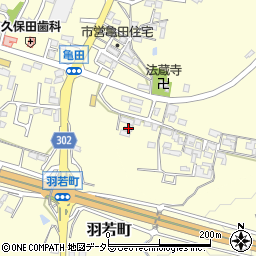 三重県亀山市亀田町24周辺の地図
