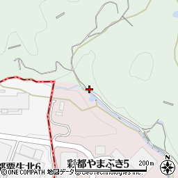 大阪府茨木市粟生岩阪233周辺の地図