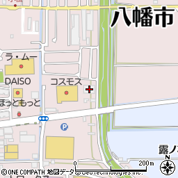 京都府八幡市八幡盛戸51周辺の地図