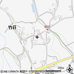岡山県加賀郡吉備中央町竹荘1038周辺の地図