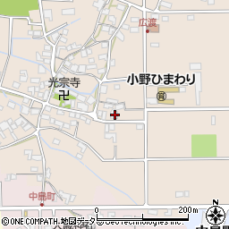 兵庫県小野市広渡町83周辺の地図