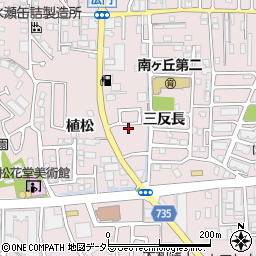 京都府八幡市八幡三反長27-31周辺の地図