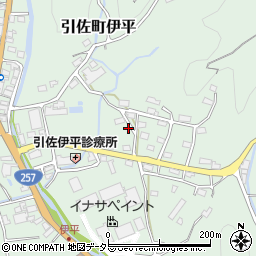 静岡県浜松市浜名区引佐町伊平602-2周辺の地図