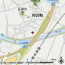 三重県亀山市川合町67周辺の地図