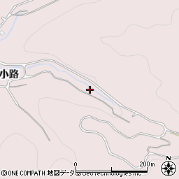 愛知県豊川市財賀町市小路周辺の地図
