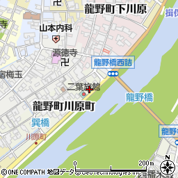 龍野川原町郵便局周辺の地図