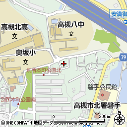 大阪府高槻市別所本町15周辺の地図