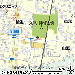 京都府城陽市平川車塚16周辺の地図