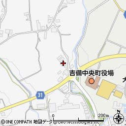 岡山県加賀郡吉備中央町竹荘820-6周辺の地図